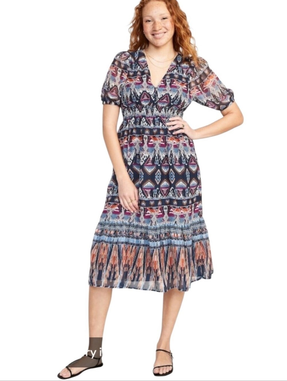 Women's Old Navy Midi Length Dress Sz Small